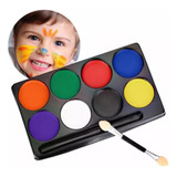 Paleta Maquillaje Artistico Pintura Infantil 8 Colores