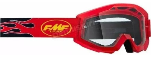 Antiparras Fmf Vision Powercore Rojo Cuatri Motocross Enduro