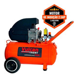 Compressor De Ar 50 Litros 2 Hp 8 Bar Vc50 Vulcan Trent 220v Cor Laranja Frequência 60 Hz