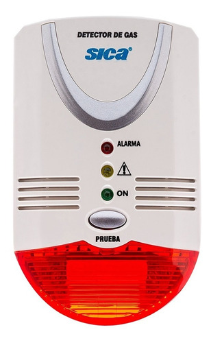 Detector De Gas Sica - Natural / Envasado - Con Alarma