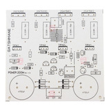 10 X Placa Lisa Para Montar Amplificador 200w Mono Com Fonte