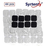 Syrtenty Unidad De Los Diez Electrodos Pads 2x2 44 Pcs De Re