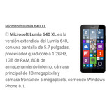 Lumia 640 Xl Liberado Pantalla 5,7 No Envío 