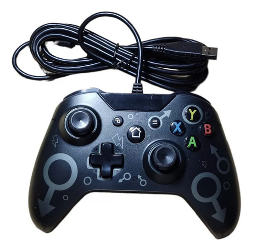 Controle Para Pc Usb Com Fio C/ Entrada Fone Modelo Xbox One