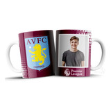 Taza Personalizada De Aston Villa Con Tu Foto Ideal/regalo