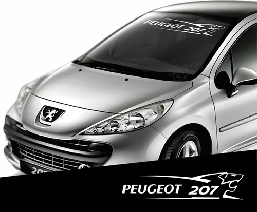 Calcos Parabrisas Peugeot 207 Stikers Parasol Luneta