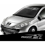 Calcos Parabrisas Peugeot 207 Stikers Parasol Luneta