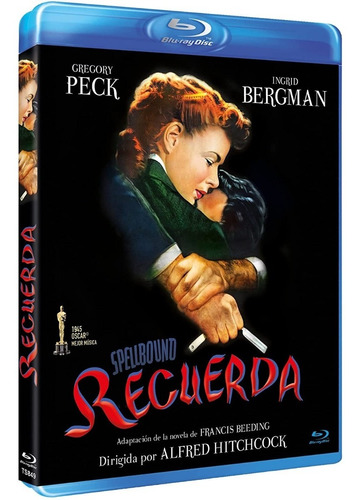 Blu Ray Spellbound Recuerda Peck Bergman Hitchcock Original