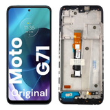 Frontal Tela Display  Moto G71 5g  Original Nac C Aro Xt2169