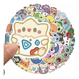 Pokemon - Set De 50 Stickers / Calcomanias