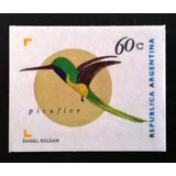 Argentina Aves, Sello Gj 2724a 60c Colibrí 1998 Mint L13910