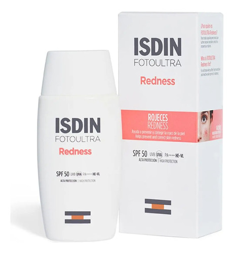 Isdin Foto Ultra Redness Protector Solar Facial Fps50 X50ml 