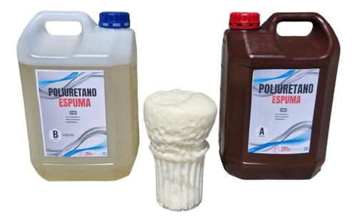 Espuma Poliuretano Expandido Poliol E Isocianato En Kit.