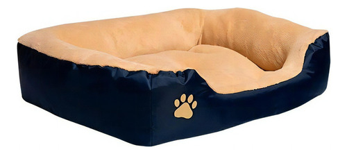 Cama Para Perro Cama Mascotas Mediana Lux Color Lux Navy