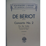 Partitura Violino De Bériot Concerto No. 2 Op. 32