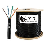 Cable Utp 100% Cobre Atg Cat5e Exterior Redes Cctv