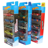 Hot Wheels C/5 Carrinhos Sortidos Sem Repetir - Mattel