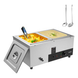 Calentador De Alimento Baño Maria 1500w 2 Ollas 86-185°f 