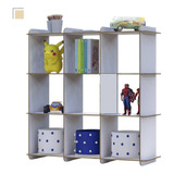 Nicho Organizador Para Quarto Infantil Menino Brinquedos Mdf