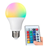 Ampolleta Rgb Led 3w Ampolleta Led Colores E27 + Control