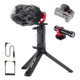 K&f Concept Camera Video Microphone Kit For Youtube, Vlog Wi