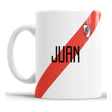 Taza De Ceramica River Plate Personalizada Con Nombre