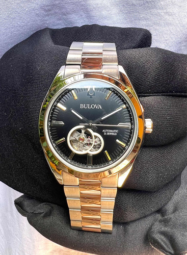 Relógio Bulova Surveyor Automático 96a720 Masculino Adulto.