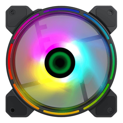 Fan Cooler Argb Gamemax Fn-12 Rainbow-d 1-fan Led Rgb