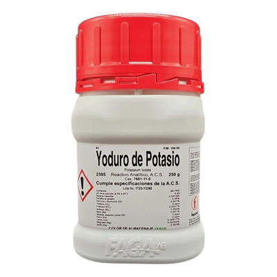 Yoduro De Potasio R. A. 250g | Meses sin interés