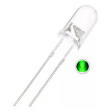 10x Led 5 Mm Verde 525 Nm 16000-18000mcd 30° Dimerizable