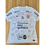 Camisa Corinthians Autografada Jogo Jogador Home 2023 2024