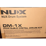 Nux Dm1x Bateria Electronica 5 Cuerpos Sensitiva 3 Platos