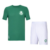 Conjunto Palmeiras Infantil Jogador Camisa 1914 + Bermuda