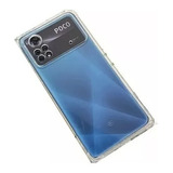 Funda Para Xiaomi Poco M4 Pro 4g Transparente + Vidrio Glass