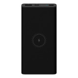 Carregador Power Bank Qi Indução Xiaomi 10.000mah - Preto