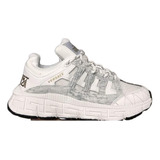 Tenis Dama Caballero Versace Gris 30% Off + Envio 