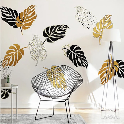 Plantilla Para Pintar Paredes Monstera Chico Stencil