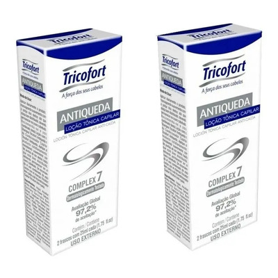 2 Caixas Tricofort Loção Tônica Capilar Antiqueda 20ml | MercadoLivre