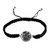 Pulsera De Hilo Trenzado Tetragramaton Plata 925