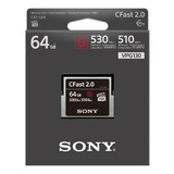 Tarjeta Sony Cfast 64gb / Profesional 64gb Cfast Transfer Sp