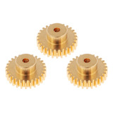 3pcs 27t Motor Piñón De Engranaje De Metal Para Wltoys