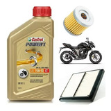 Kit Service Power 1 + Filtros Suzuki Gixxer 150 Motos Coyote