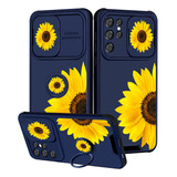 Goocrux Funda 2 En 1 Para Samsung Galaxy S21 Ultra Con Diseñ