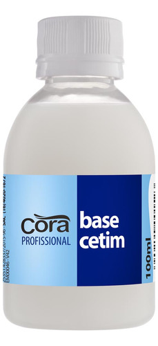 Base Para Unhas 100ml Cora Base Cetim