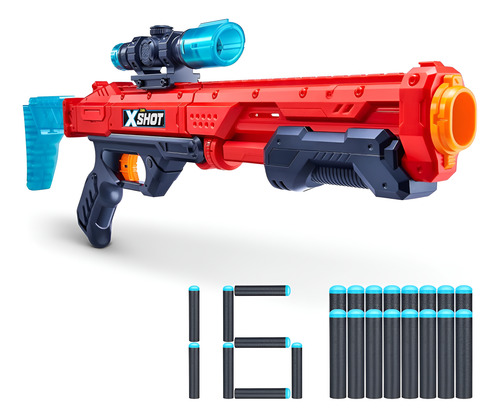 Metralleta Nerf Mega Nerf Con Cargador Rifle De Francotirador Ranger Heavy  NERF Mega XL Dart De Un Solo