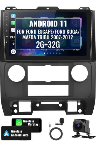 Radio Ford Escape/ford Kuga/mazda Tribute 2007-2012, Android