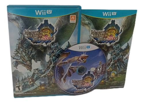 Monster Hunter 3 Ultimate Nintendo Wii U Físico Completo 