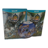 Monster Hunter 3 Ultimate Nintendo Wii U Físico Completo 