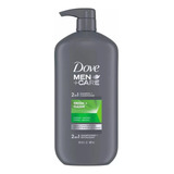 Dove Men+care Shampoo Fresh & Qcondicionador 917 Ml Grande