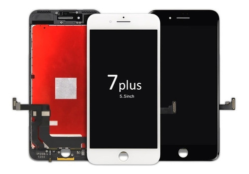 Display Tela Frontal Lcd iPhone 7 Plus - Preto/branco